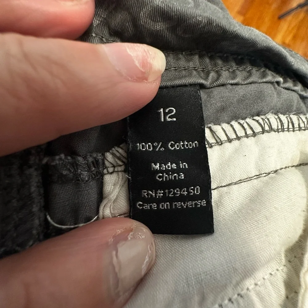Apt. 9 Women's Gray Cargo Shorts